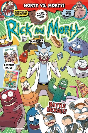 Rick and Morty Magazine Cover